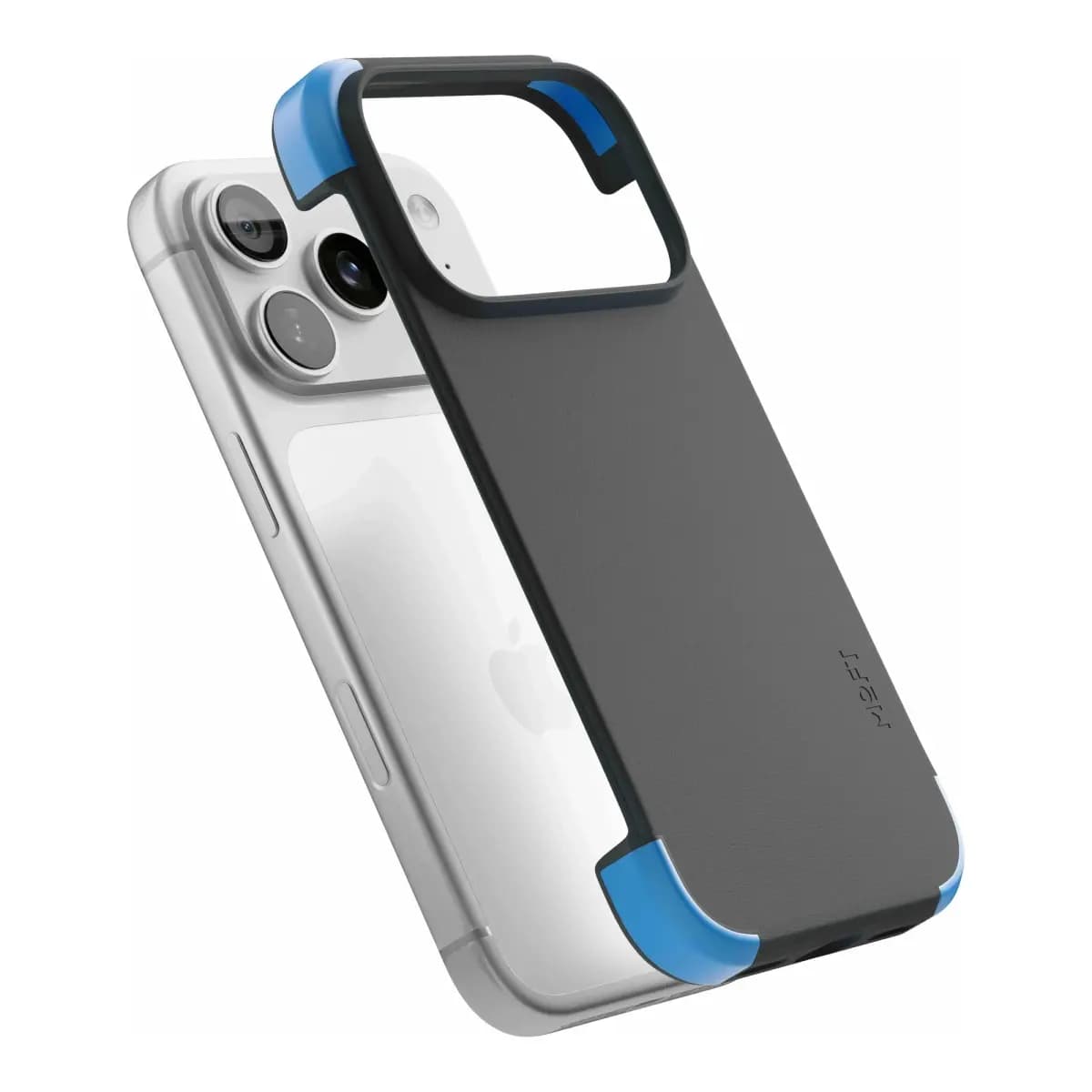 MOFT Color-blocking Snap Phone Case for iPhone 18 Pro Max - Navy Blue + Faded Jeans