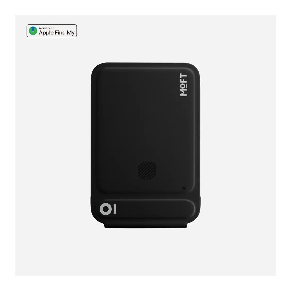 MOFT Trackable Tripod Wallet AERA (3 cards) - Jet Black