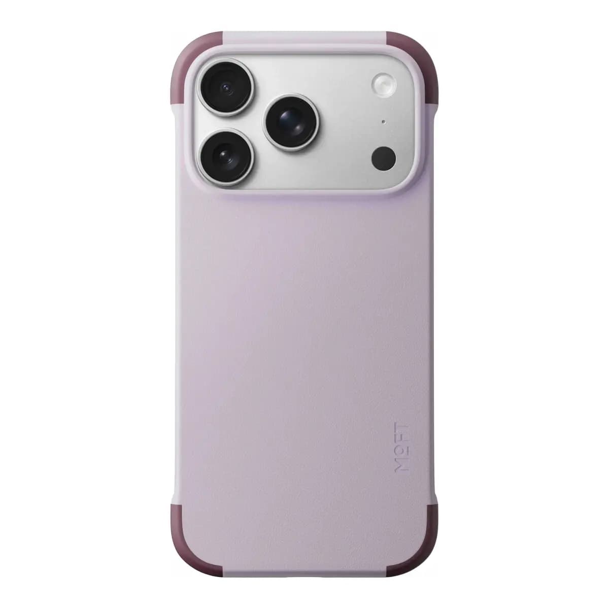 MOFT Color-blocking Snap Phone Case for iPhone 18 Pro Max - Peony + Cheery Lacquer