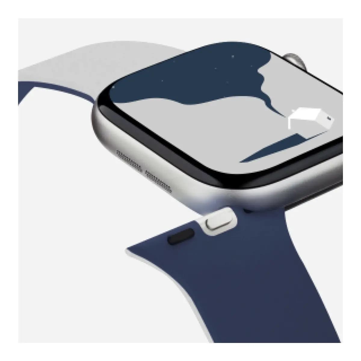 MOFT Narukvica Snap Duo Band, za Apple Watch 46 mm, Navy Blue + Misty Cove