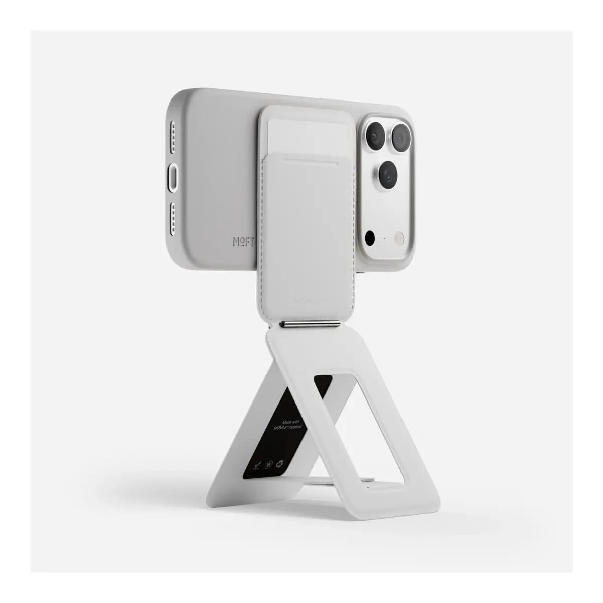 MOFT Stalak za telefon i novčanik Snap Phone Tripod Wallet AERA, za 3 kartice, Misty Cove