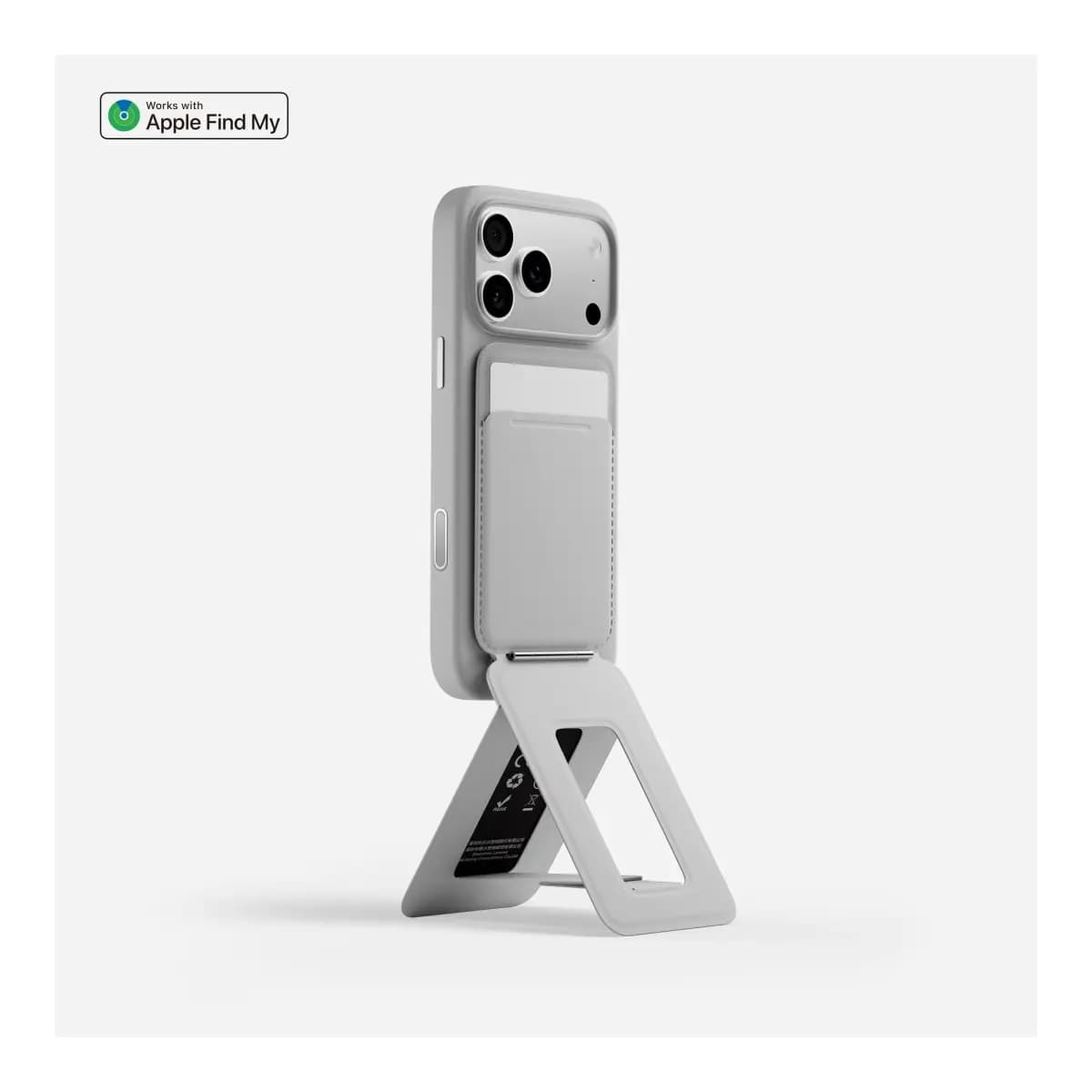 MOFT Trackable Tripod Wallet AERA (3 cards) - Misty Cove