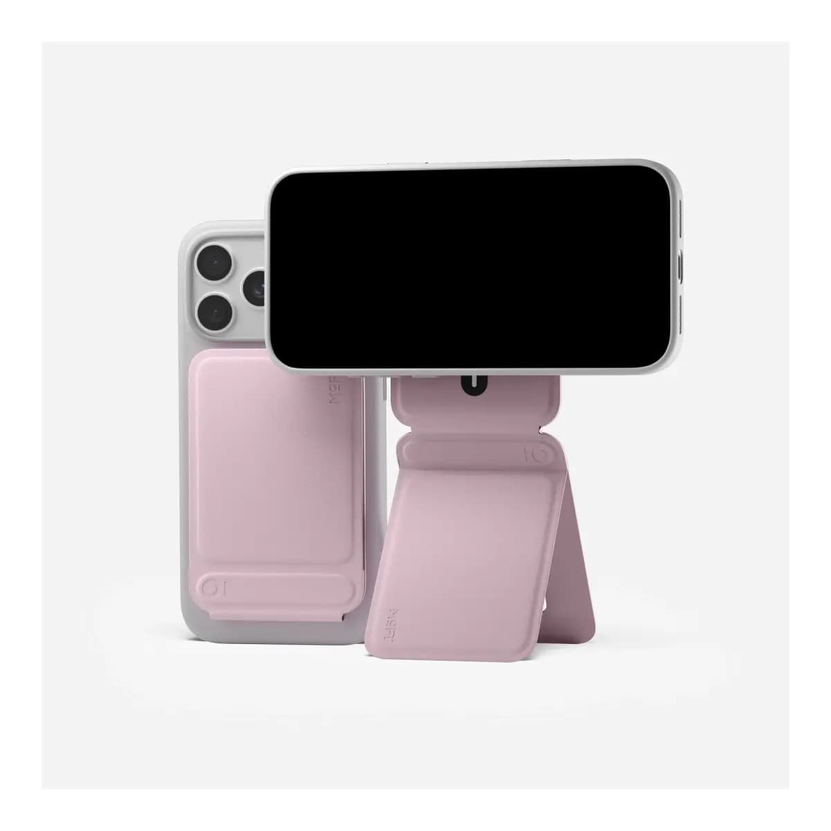 MOFT Novčanik za telefon Snap Phone Tripod Wallet AERA, stalak za telefon, za 3 kartice, Blush