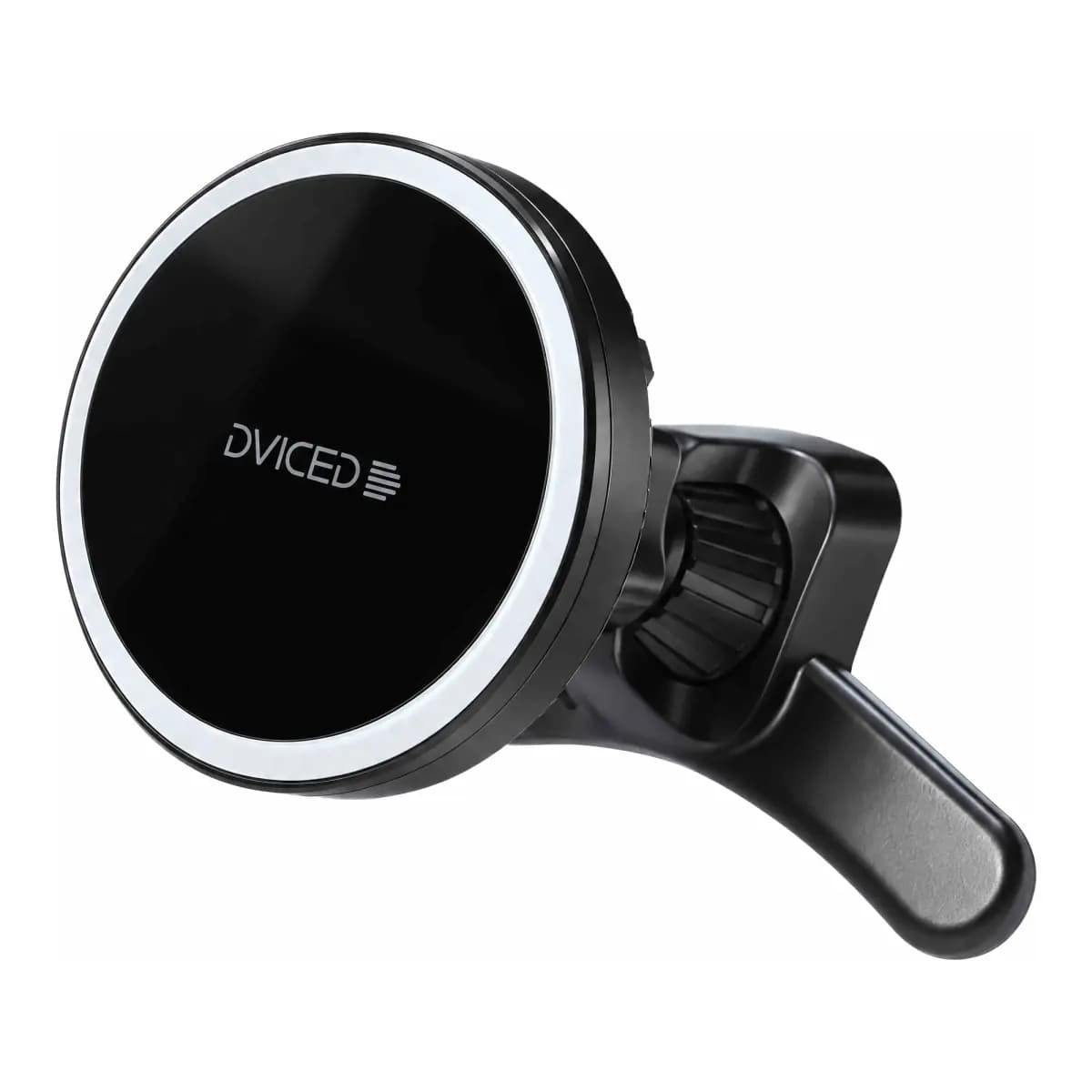 DVICED Auto punjač Magnetic Qi2 Wireless Car Charger, Qi2, bežično punjenje, ventilator za hlađenje, crni