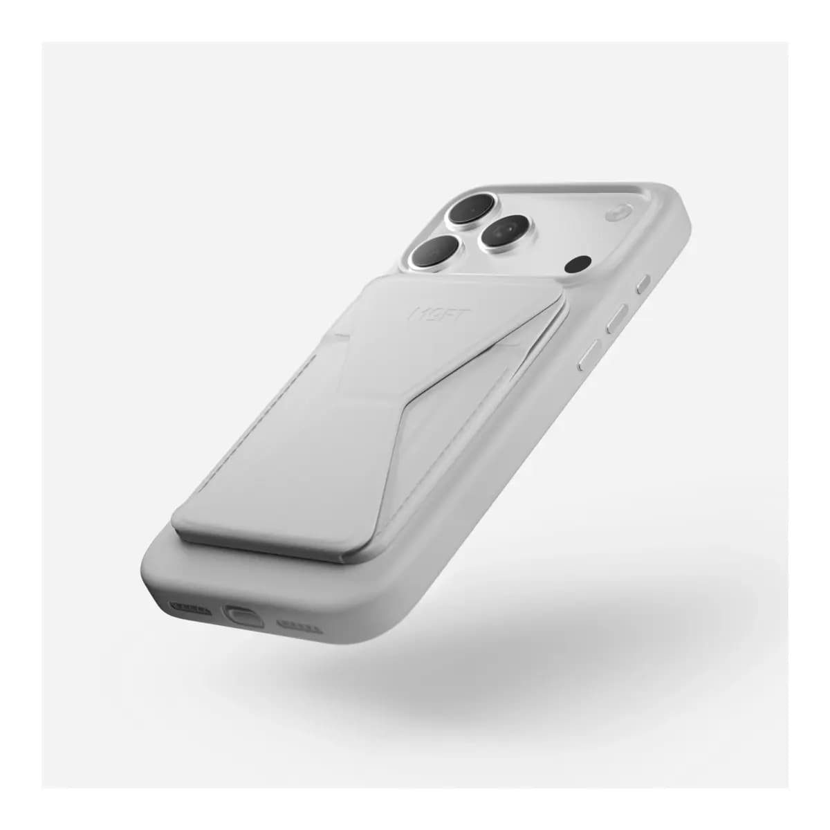 MOFT Stalak i novčanik za telefon Snap-on AERA, za 3 kartice, Misty Cove