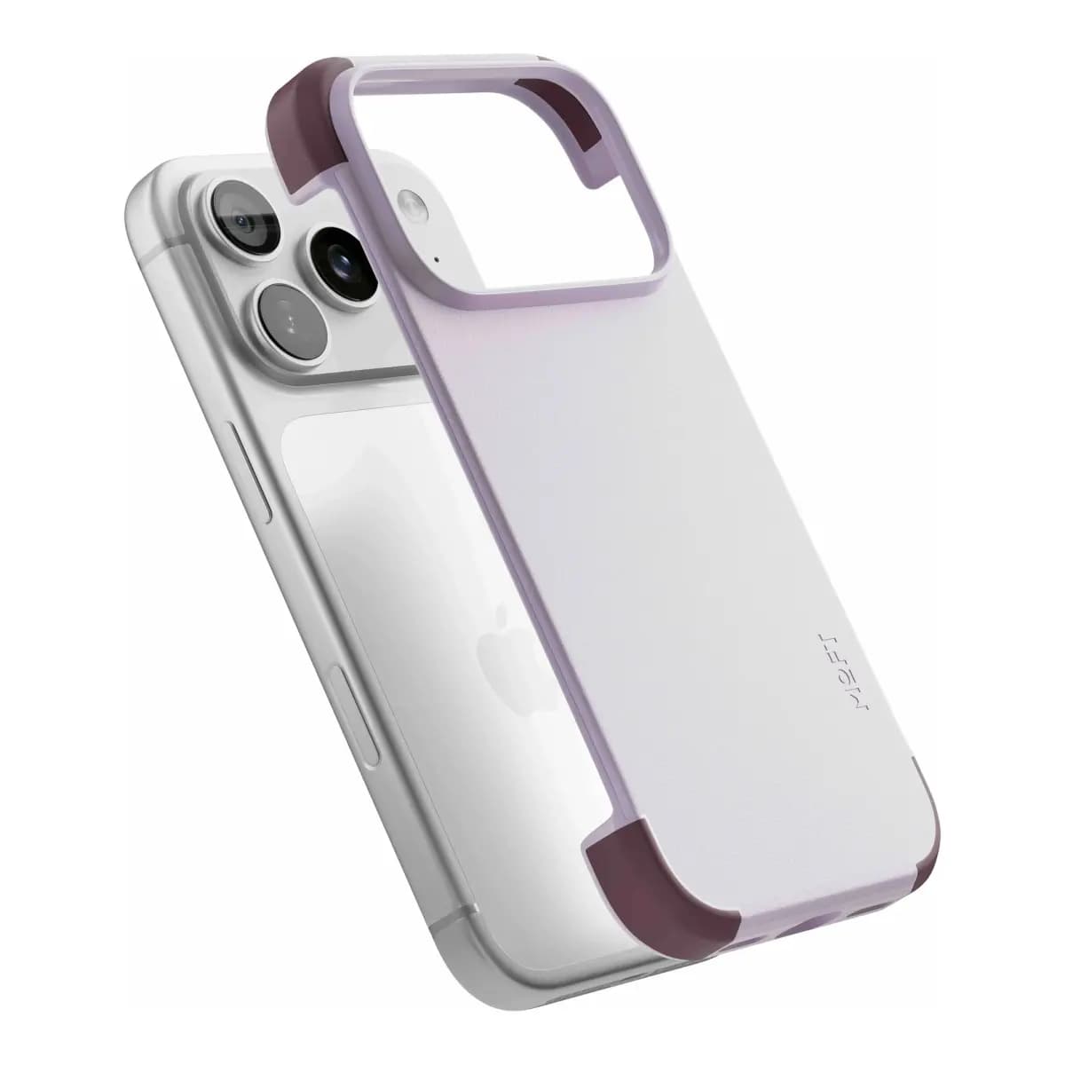 MOFT Color-blocking Snap Phone Case for iPhone 18 Pro Max - Peony + Cheery Lacquer