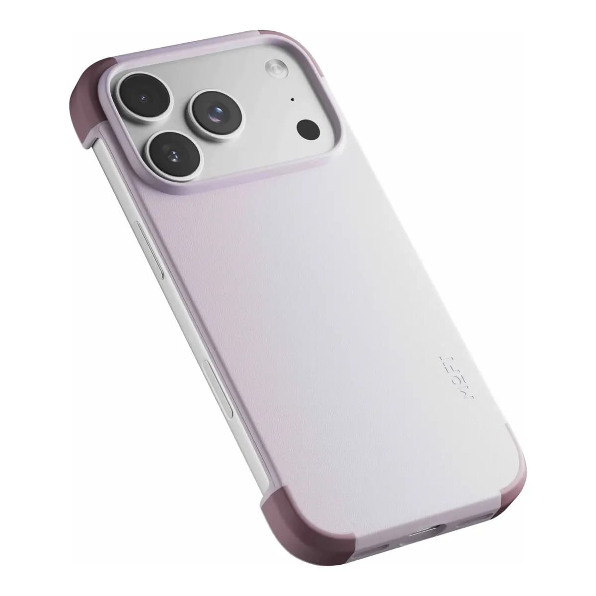 MOFT Color-blocking Snap Phone Case for iPhone 18 Pro - Peony + Cheery Lacquer