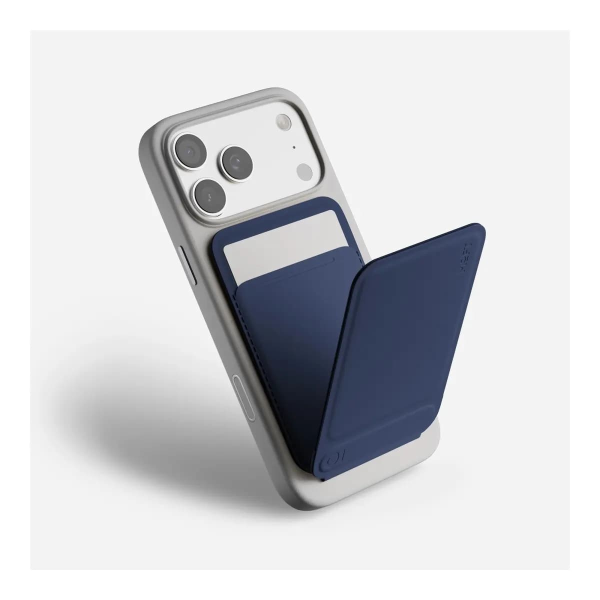 MOFT Snap Phone Tripod Wallet AERA (3 cards) - Navy Blue