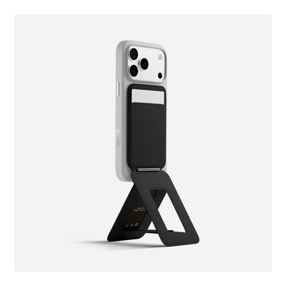 MOFT Snap Phone Tripod Wallet AERA (3 cards) - Jet Black