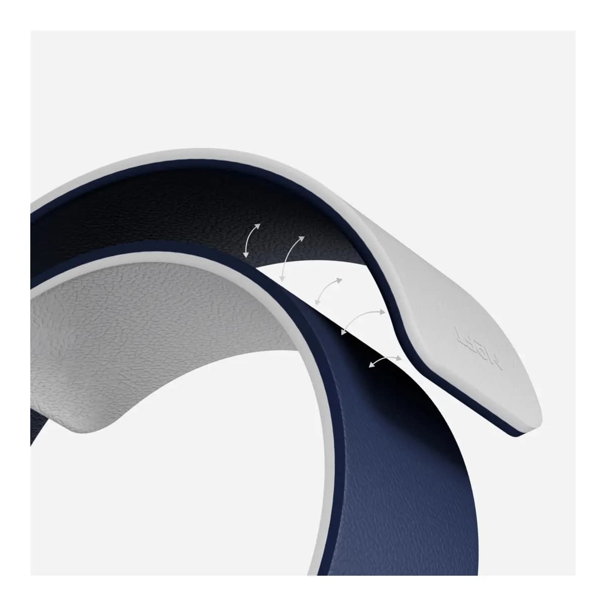 MOFT Narukvica za pametni sat Snap Duo Band, za Apple Watch 42 mm, Navy Blue + Misty Cove