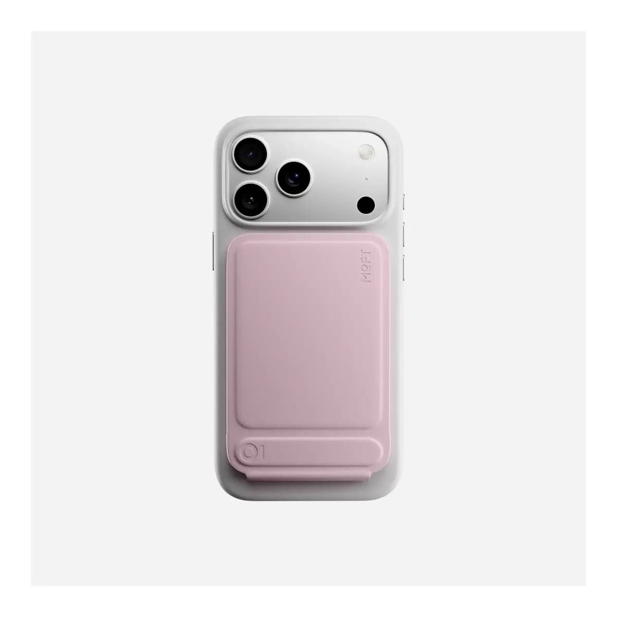 MOFT Novčanik za telefon Snap Phone Tripod Wallet AERA, stalak za telefon, za 3 kartice, Blush