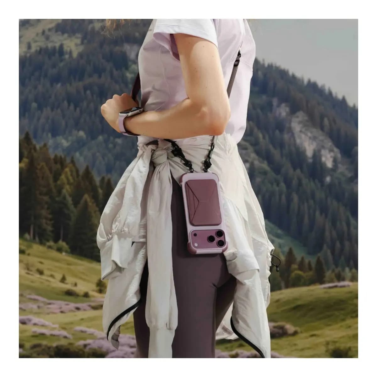 MOFT Drift Lanyard Bag - Blackberry