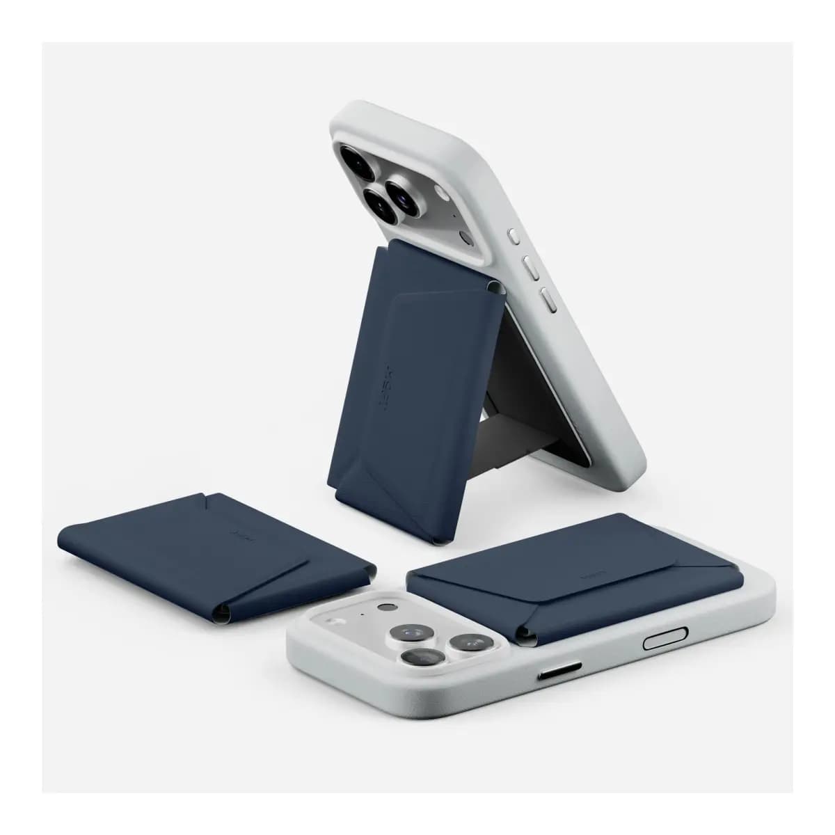 MOFT MagSafe Wallet (8 cards), RFID Blocking - Navy Blue