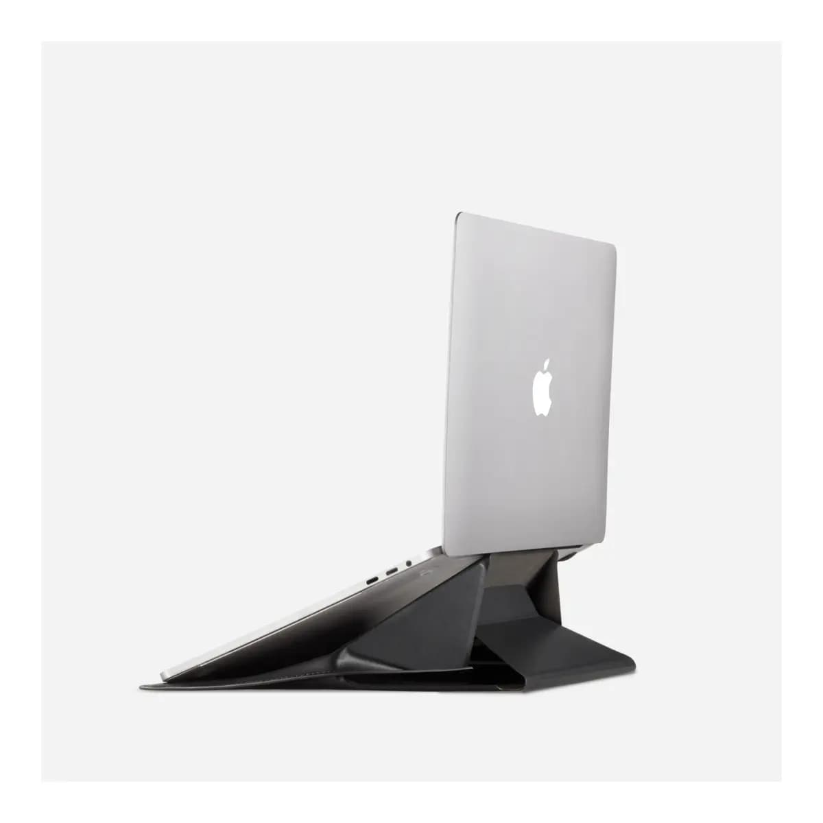 MOFT Laptop Carry Sleeve with Stand & Smart Storage for 16-inch Laptop for Work - Black