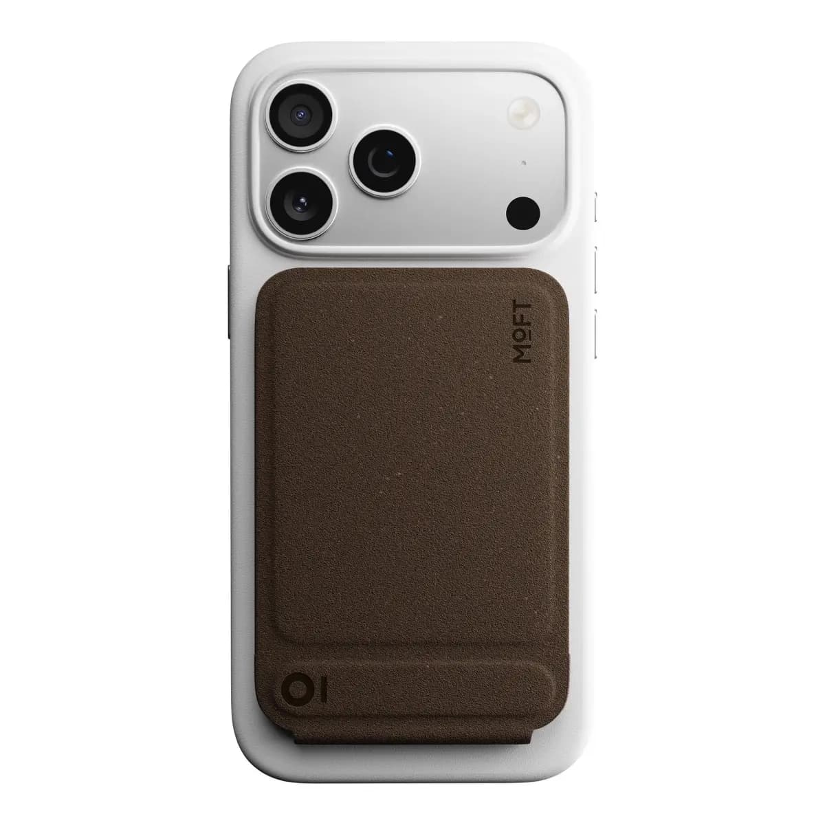 MOFT Snap Invisible Bio-Leather Phone Tripod - Coffee