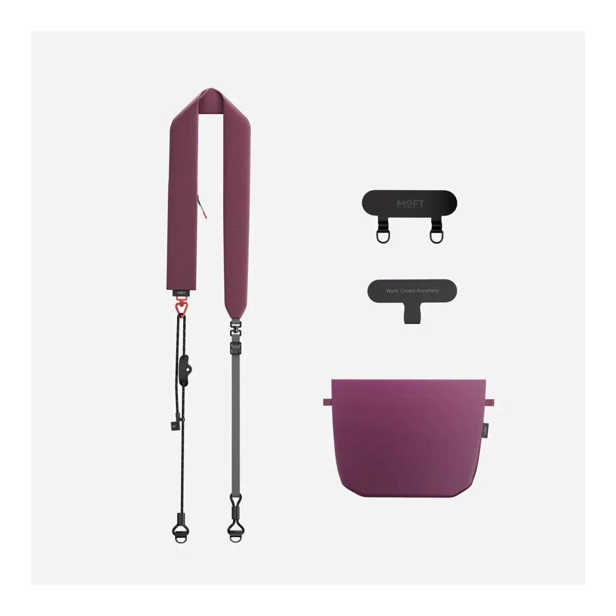 MOFT Drift Lanyard Bag - Blackberry