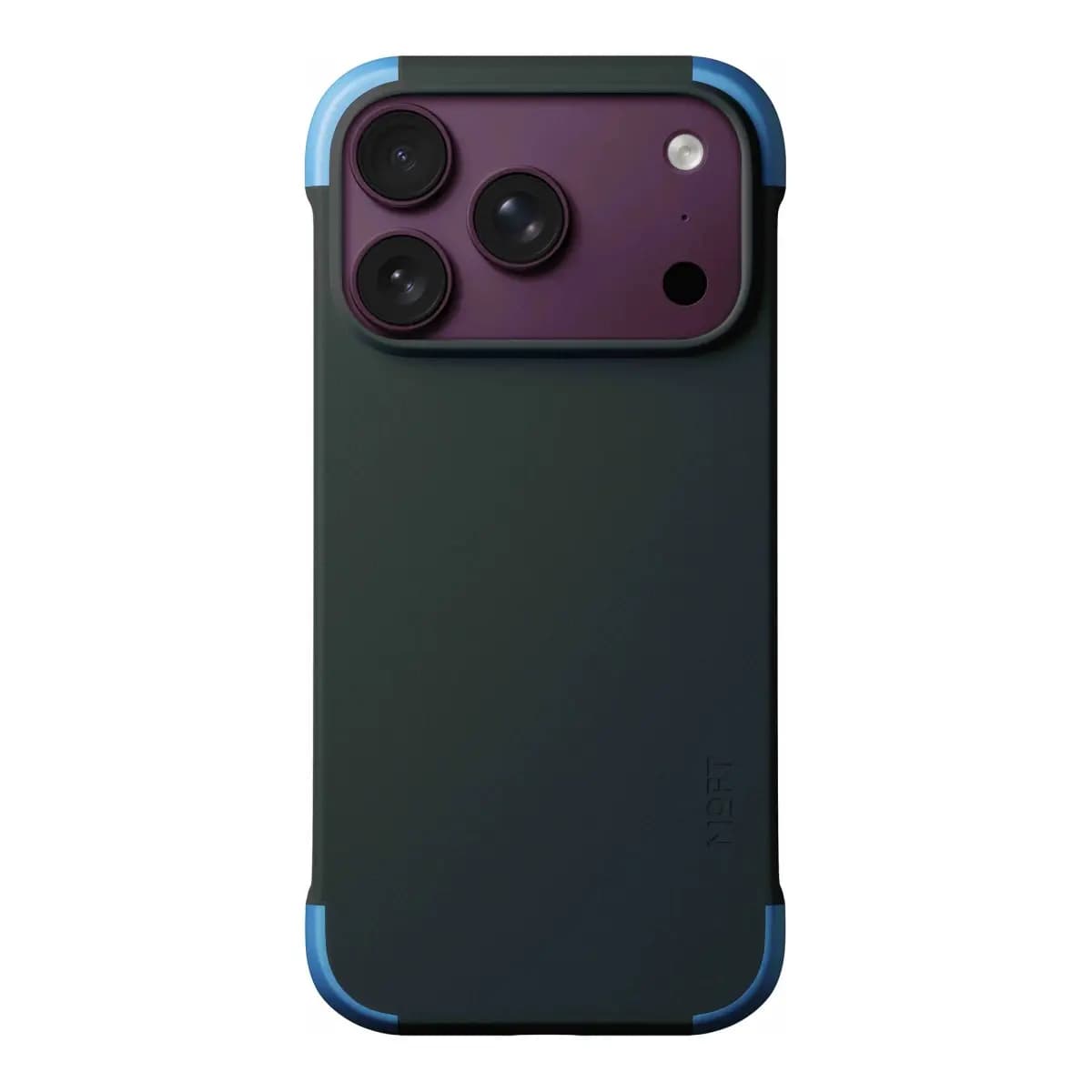 MOFT Color-blocking Snap Phone Case for iPhone 18 Pro - Navy Blue + Faded Jeans