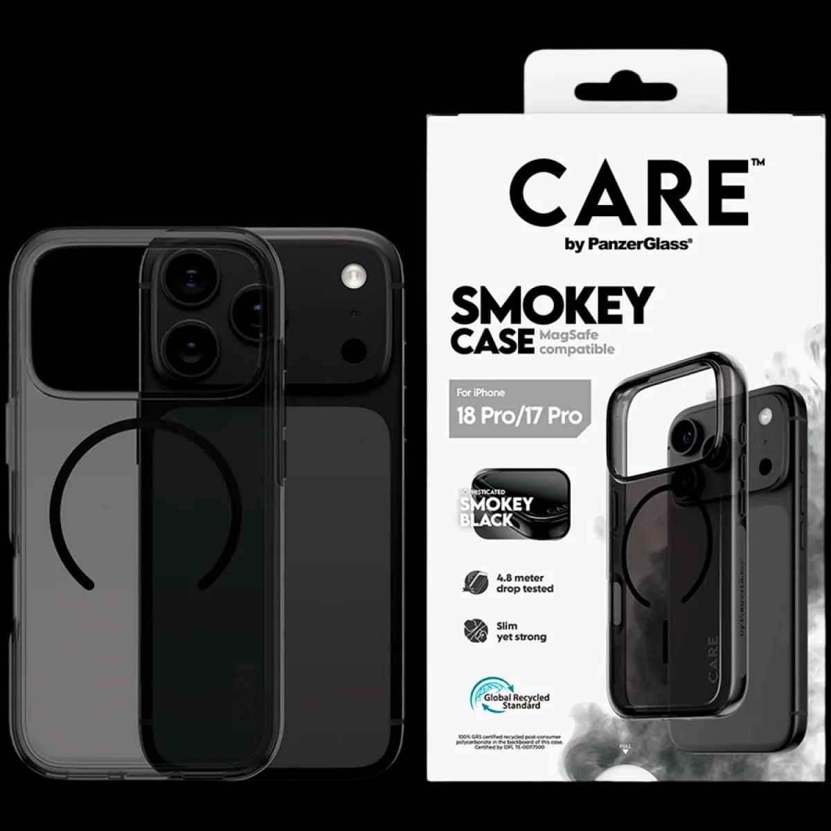 PANZERGLASS Maskica Samba Case Dark Cherry, MagSafe, iPhone 18 Pro