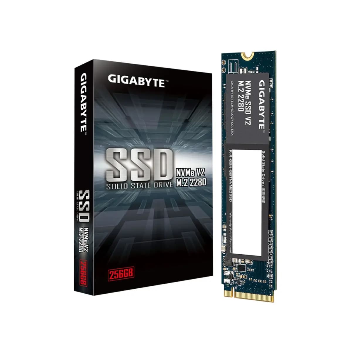 Gigabyte NVMe SSD V2 256GB M.2 2280, PCI-Express 3.0 R: 3200MB/s, W: 1200MB/s
