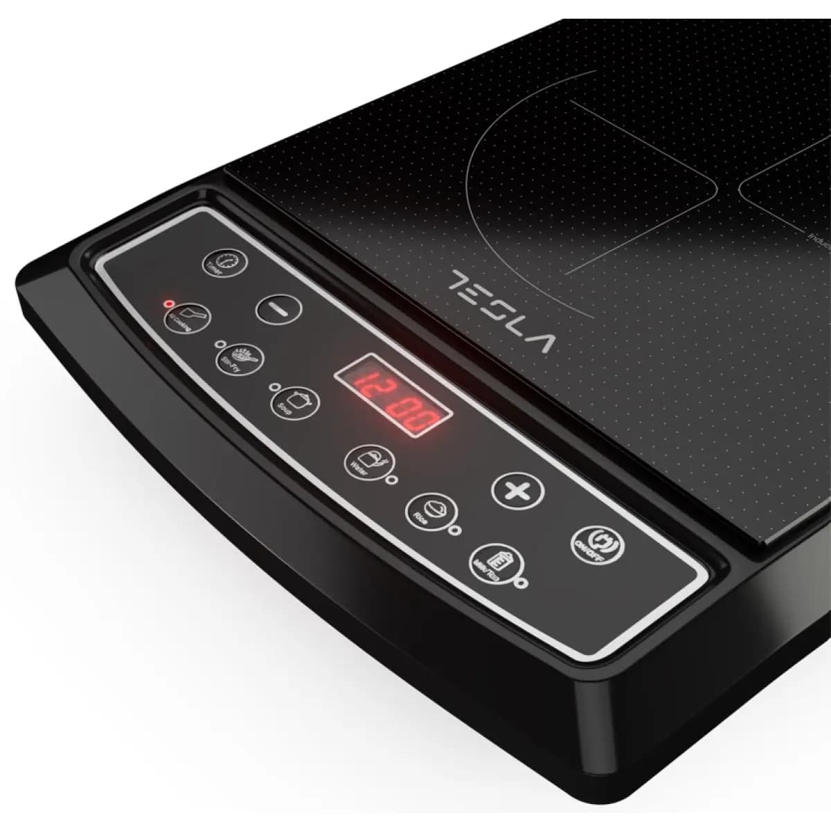 TESLA Indukcijski rešo IC200BSnaga 1500 W; Push dugmići; 8 nivoa snage i temperature; 6 prog kuh