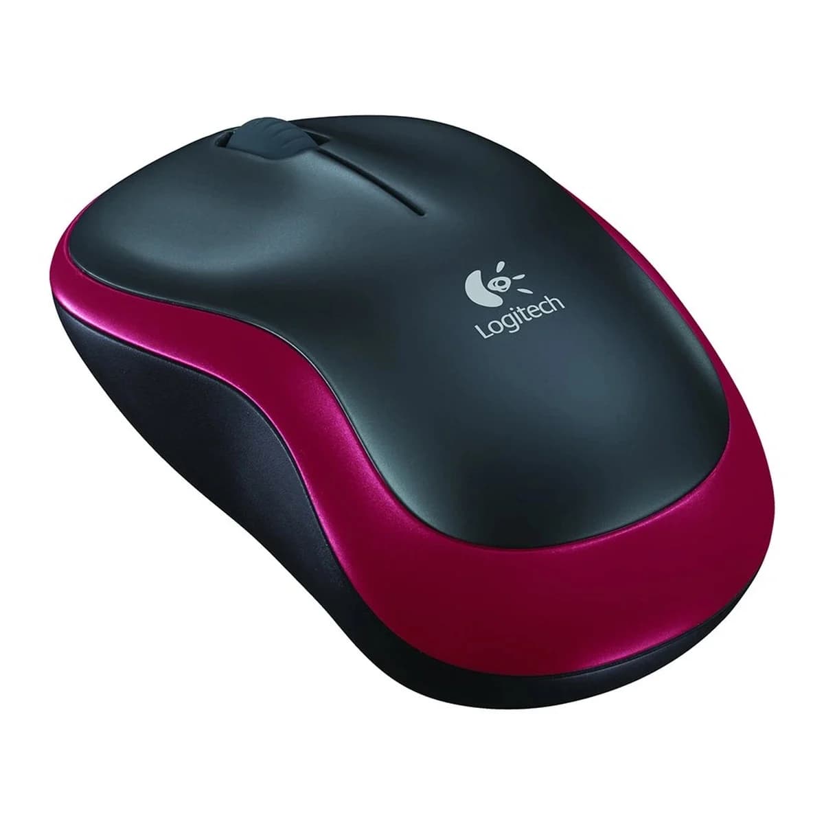 Logitech M185 Bežični Miš - Crveni, Kompaktan i Pouzdan