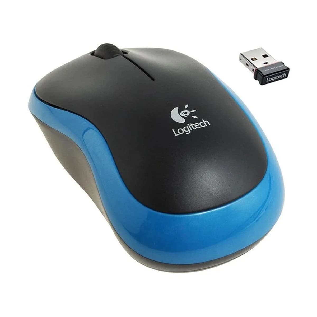 Logitech M185 Bežični Miš - Plavi, Kompaktan i Pouzdan