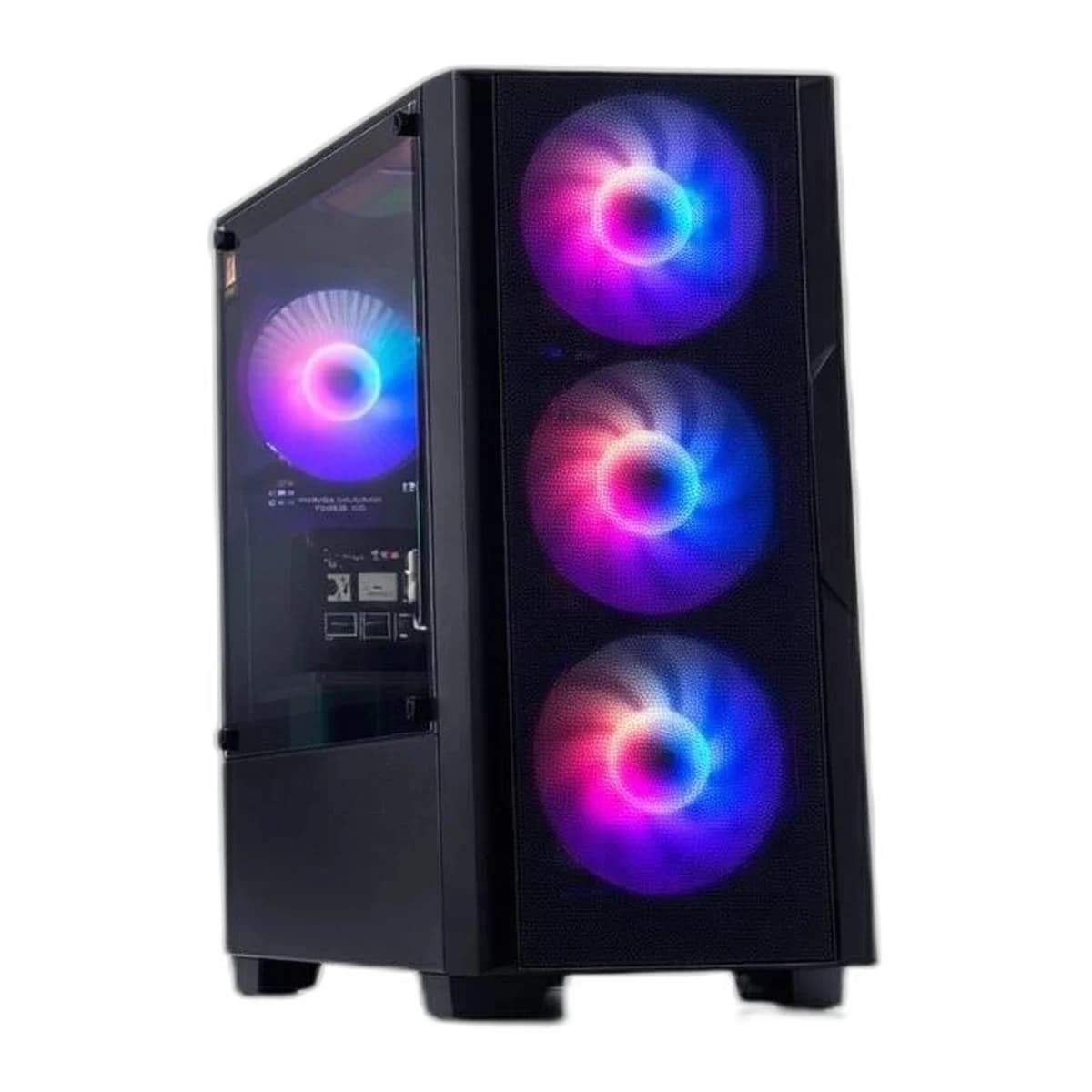 DarkFlash AIGO C195 Case4xARGB, Mesh, MicroATX280mm VGA, 240mm Radiator, 2xUSB