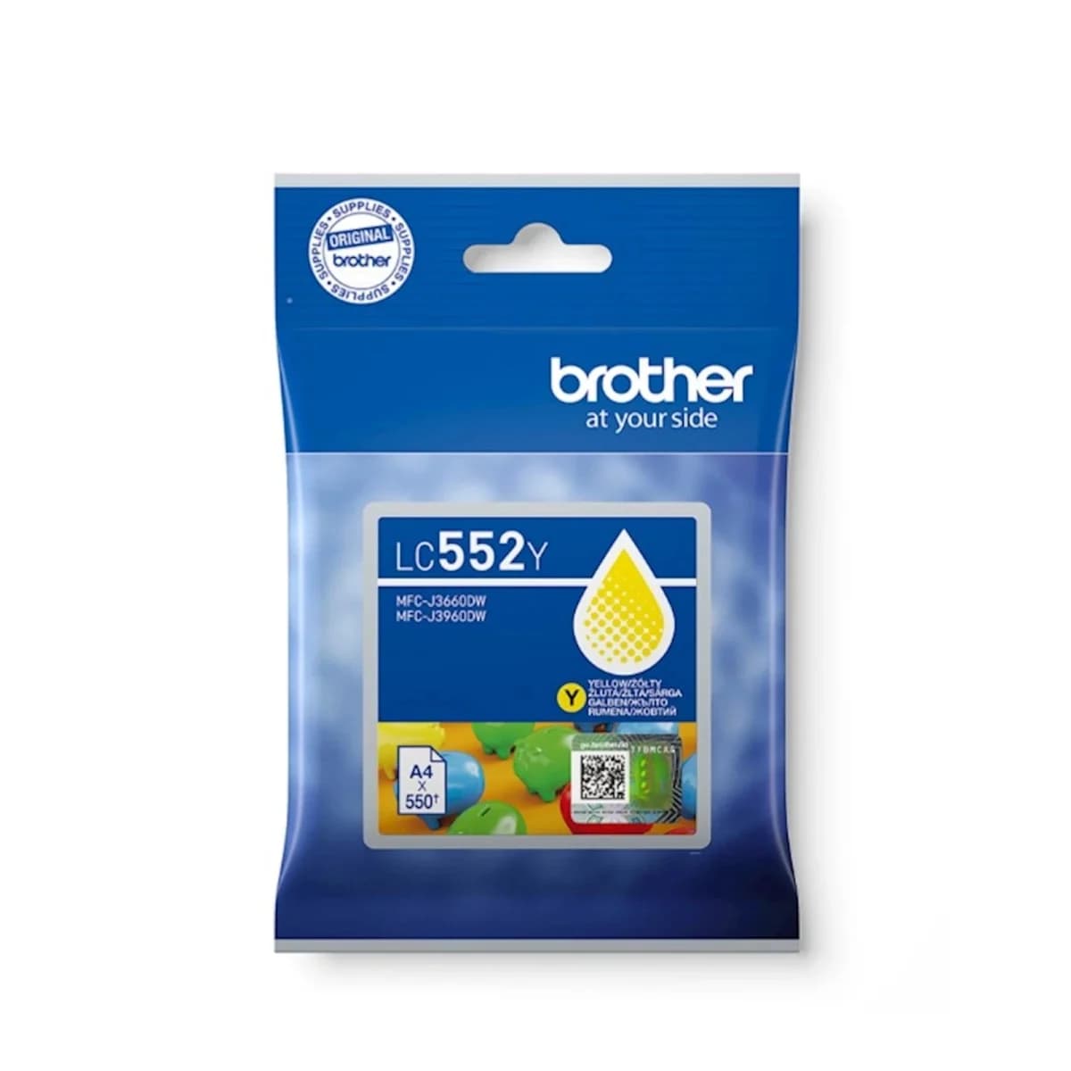 BROTHER Tinta LC525Y, Žuta, Original, 5.000 stranica, BTD100Y