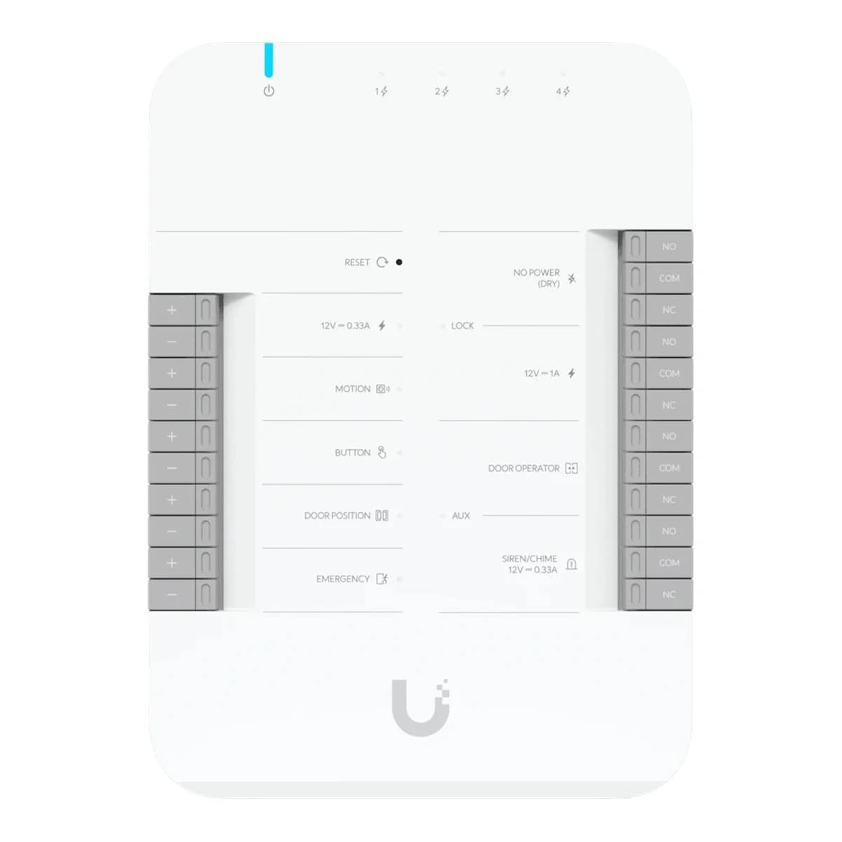 UBIQUITI Kontroler Pristupa UniFi Access Hub UA-Hub-Door, PoE Pogon, Upravljanje Vratima, Garancija 12 mjeseci