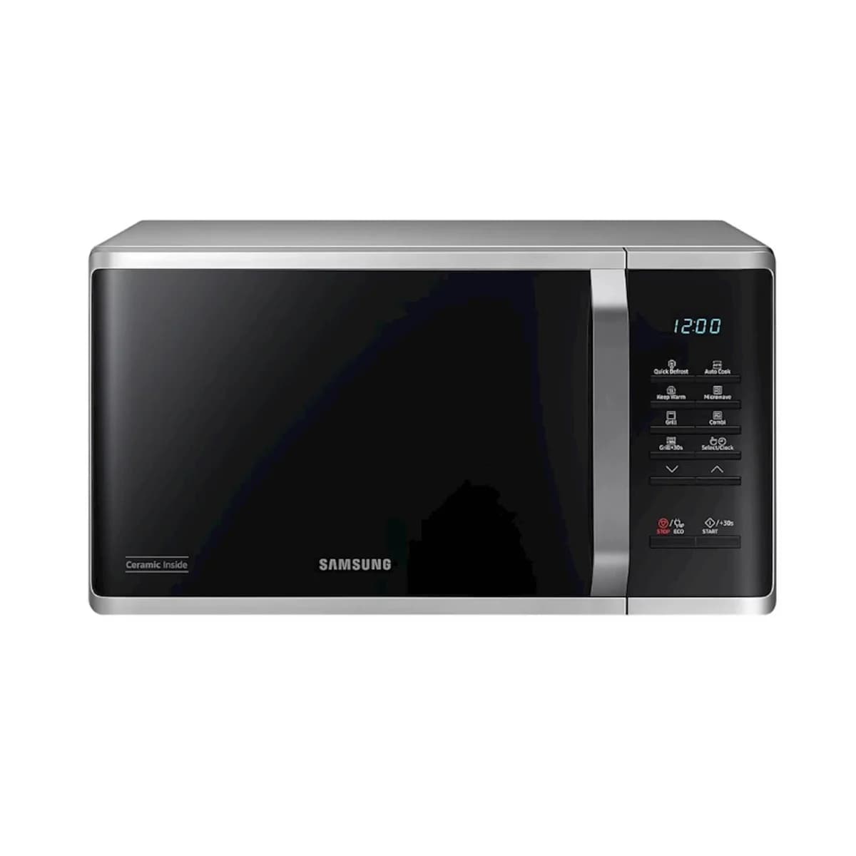 SAMSUNG Mikrovalna pećnica MG23K3523AS/E2, Quick Defrost, Auto Cook, Keep Warm, 60 mjeseci garancija
