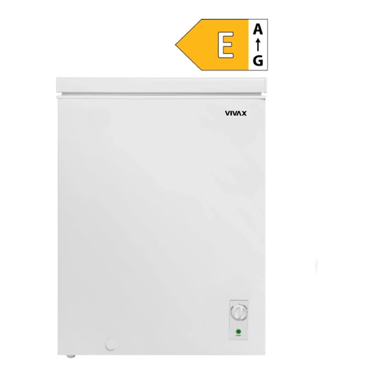 VIVAX Zamrzivač CFR-143, 143 l, Energetski razred E, Samostojeći, Bijeli, 60 x 85 x 56 cm