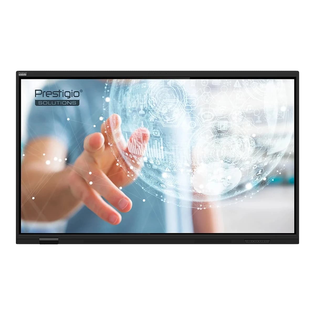 PRESTIGIO SOLUTIONS Interaktivni ekran Multiboard 65-inch Light Series Gen 7, Android 14, Google EDLA, 8/128GB, 50TP