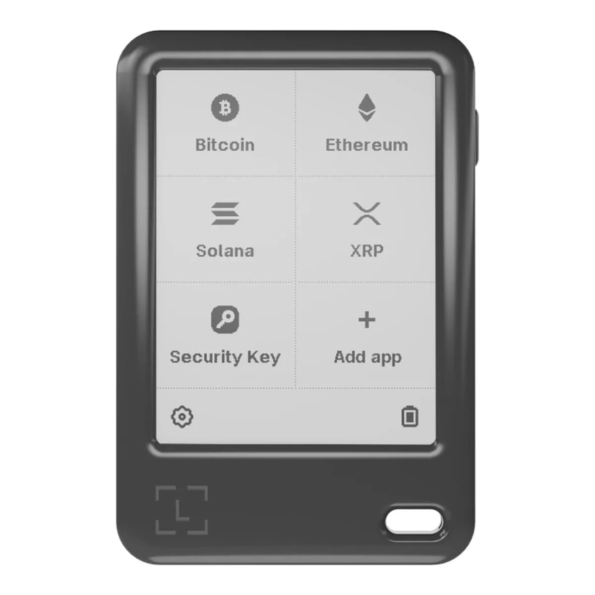 LEDGER Hardverski novčanik Nano Gen 5, Ledger Recovery Key, tamna boja