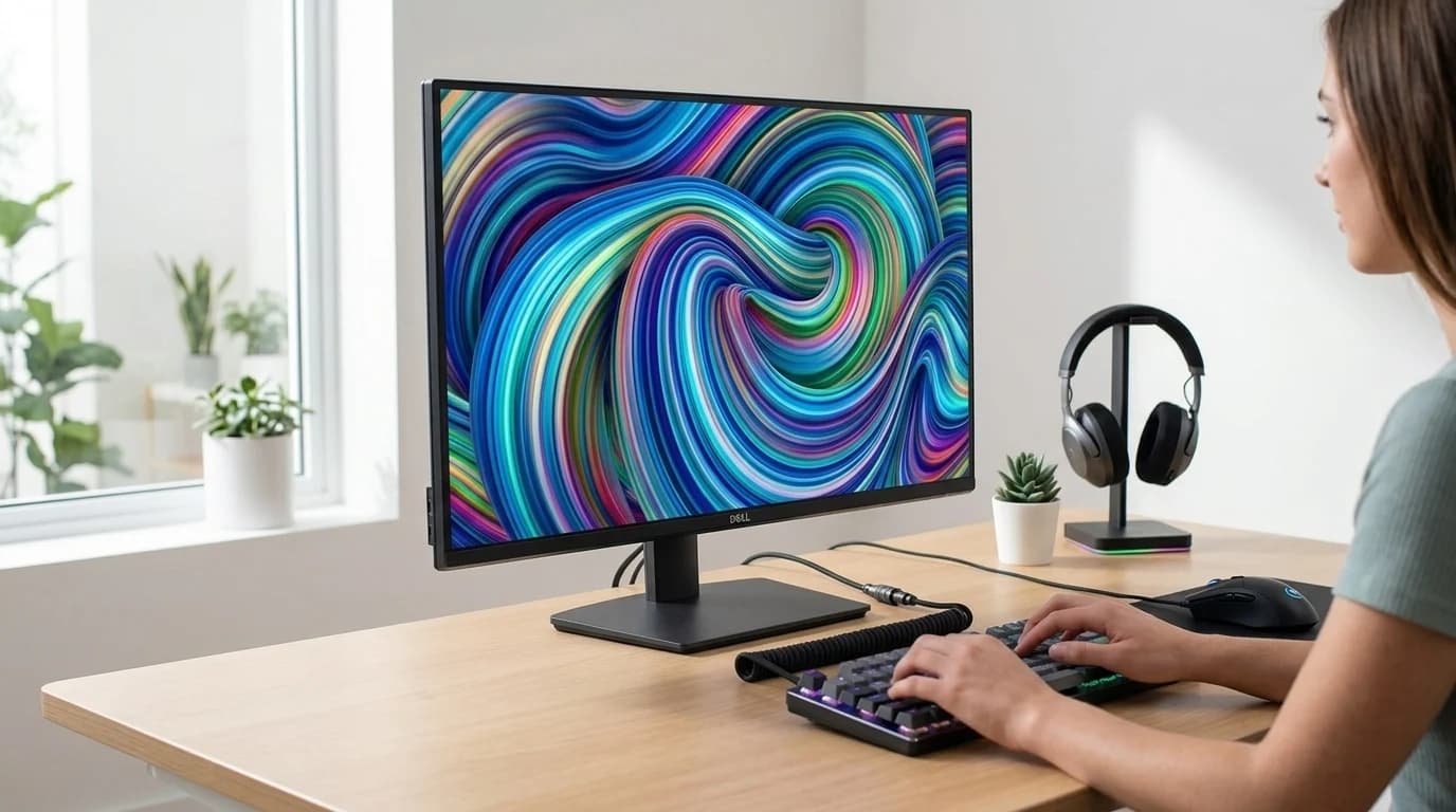 Dell SE2726D na stolu: jesu li QHD i 144 Hz prava mjera?