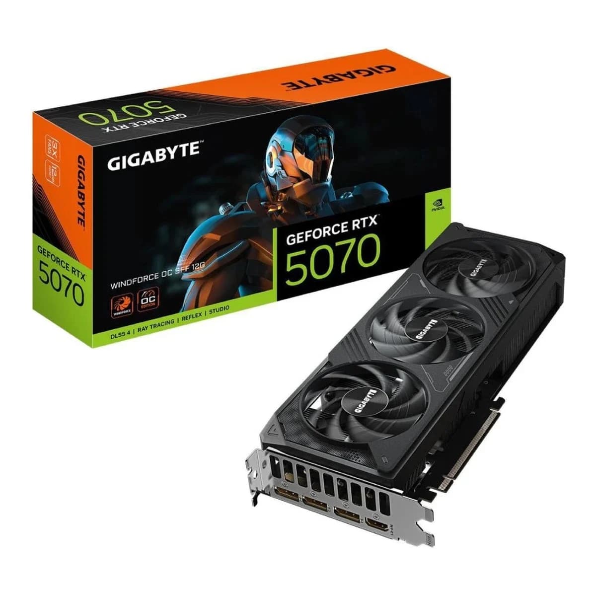 Gigabyte 5070 Windforce OC SFF12GB GDDR7, 192-bit,3x DP, 1x HDMI