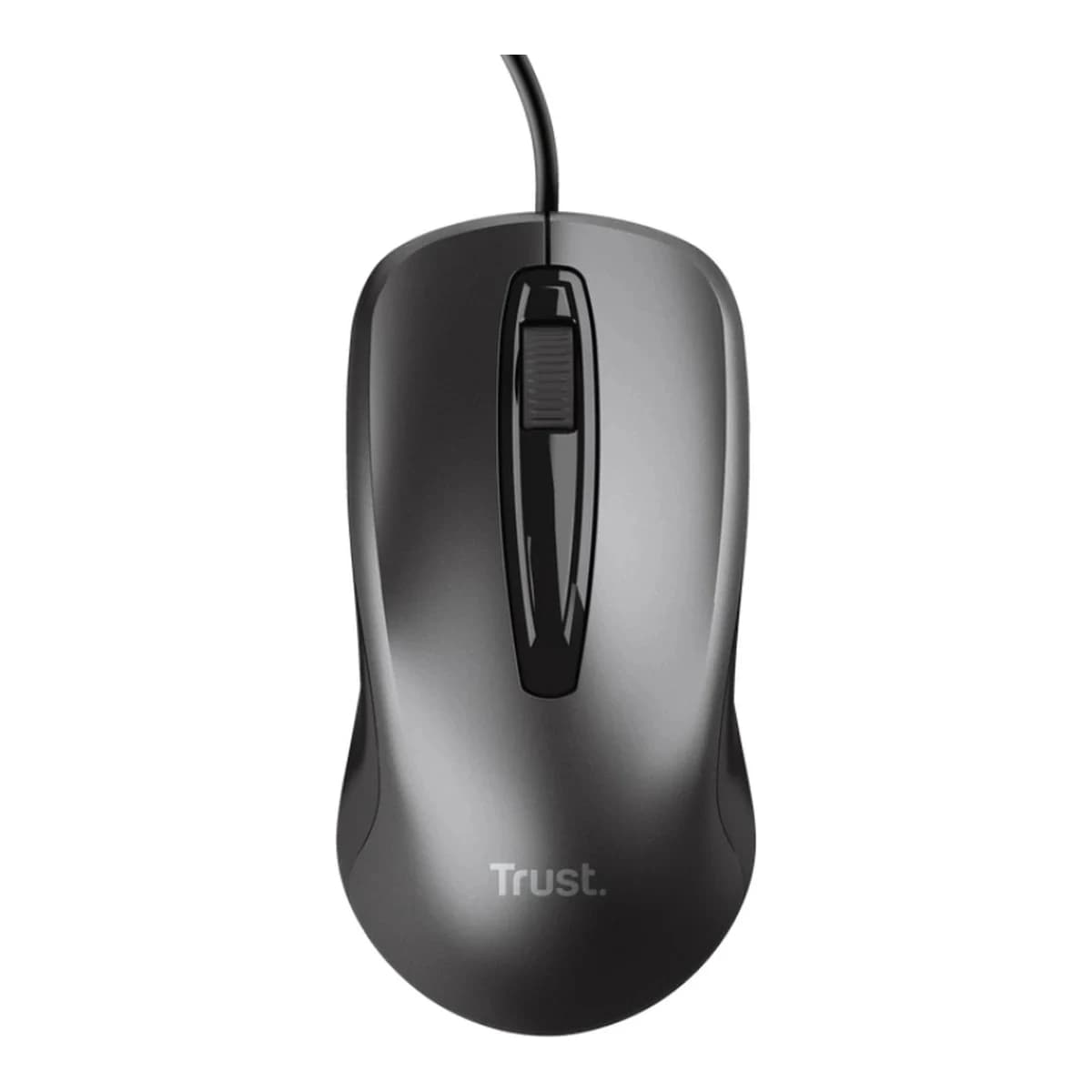 Trust Basics žičani miš, optički, 1.7m, USB 2.0