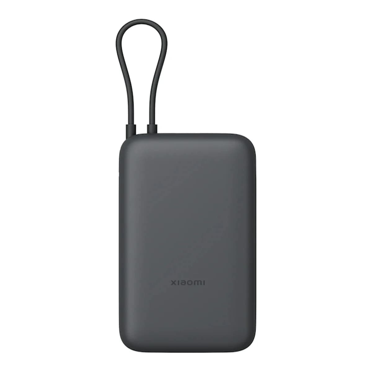 Xiaomi powerbank 20000 mAh integrisani kabl, sivi