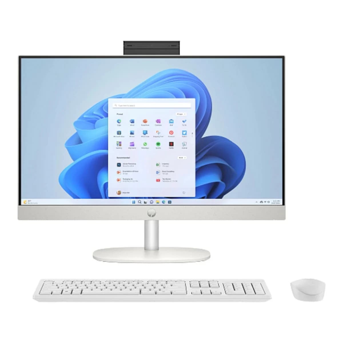 HP All-in-One 24-cr0109ny PC23,8" Touch, i7 1355U,16GB,512GB,FreeDOS,Wlan,wireelss periferija,bije