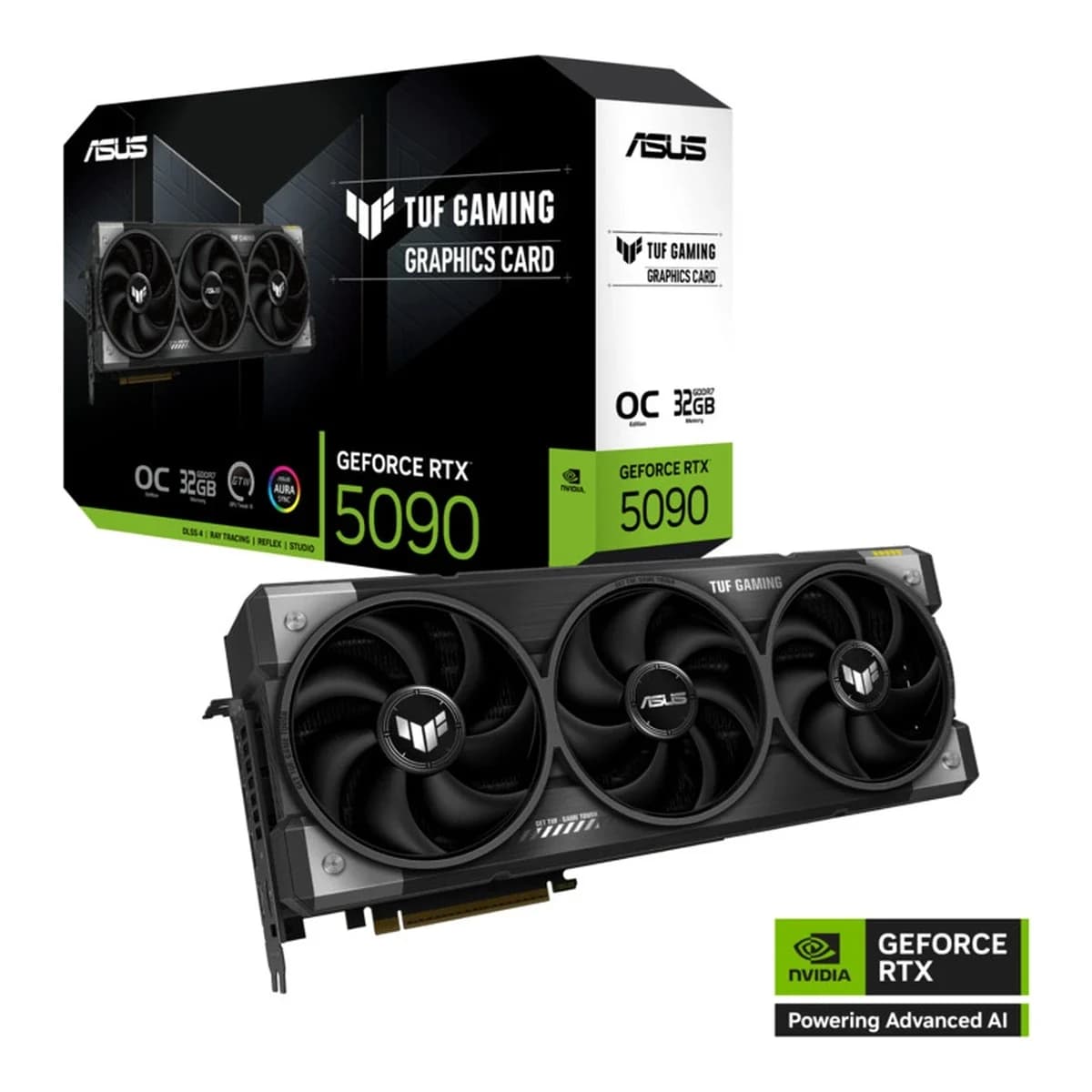 ASUS TUF-RTX5090-O32G-GAMING32GB, GDDR7, 512-bit,3xDP, 2x HDMI