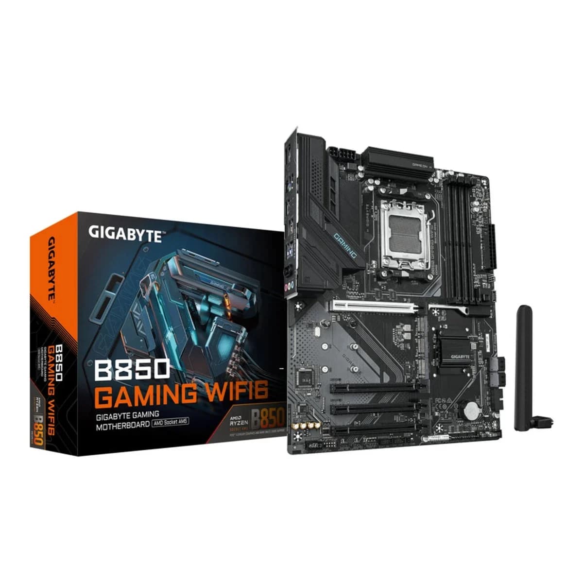 Gigabyte MB B850 GAMING WF6AM5; 4xDDR5; 3xM.2; 4xSATA8xUSB; HDMI, DP; USB Type-C, ATX;