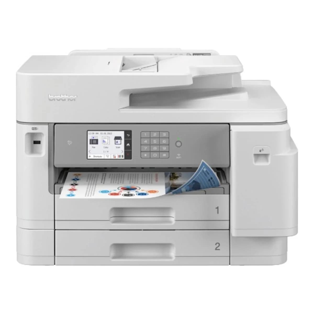 BROTHER InkJet MFP MFC-J5955DW, Print/Scan/Copy/Fax, WiFi/Ethernet, Boja, Duplex, A3, MAXIDRIVE
