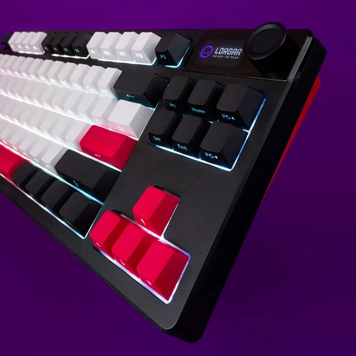 LORGAR Tastatura KBP70TKLW, Bezicna, TKL, Mehanicka, Gaming, EN layout