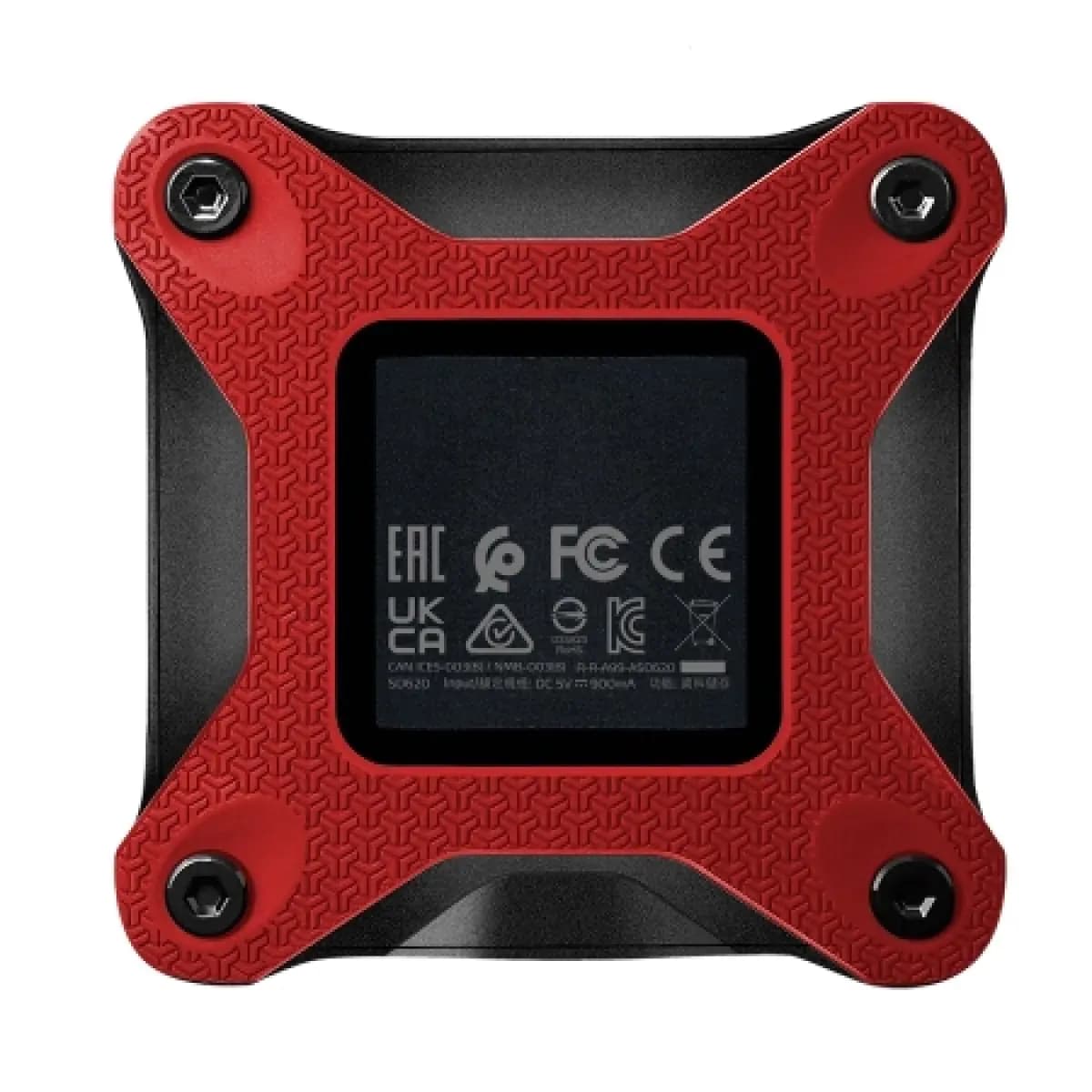 ADATA 512GB external SSD Durable SD620 Red