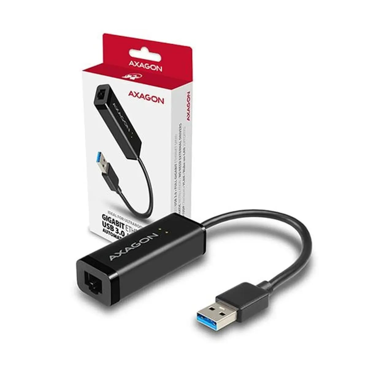 AXAGON ADE-SR Type-A USB3.0 - Gigabit Ethernet 10/100/1000