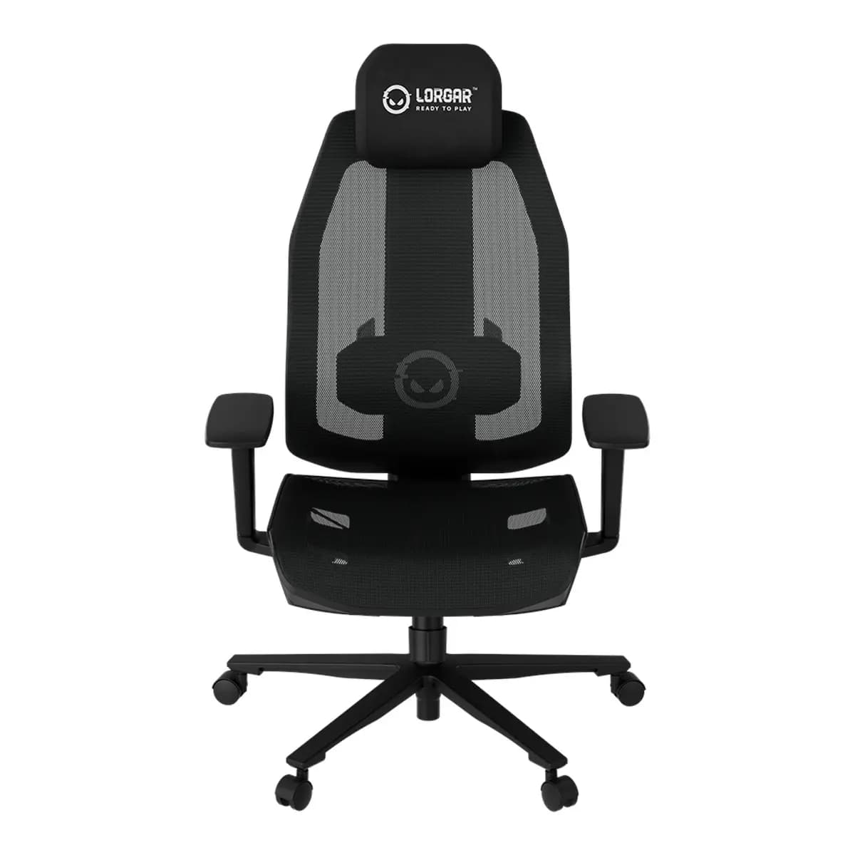 LORGAR Gaming stolica CHP51 Mesh Pro, višestruko podesiva, crno-bijela