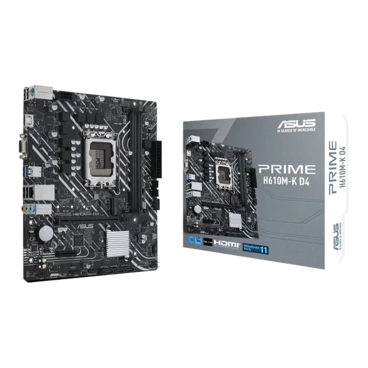 ASUS MB PRIME H610M-K D4Intel H610;LGA 17002xDDR4;VGA,HDMI;micro ATX