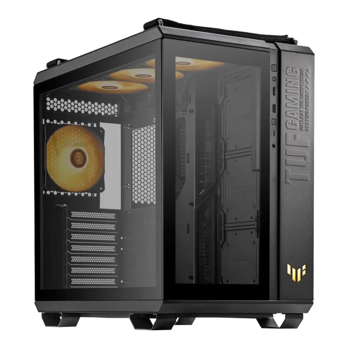 ASUS CASE TUF GAMING GT502 TGPLUS, MID TOWER, ATX,4x ARGB 120mm fans