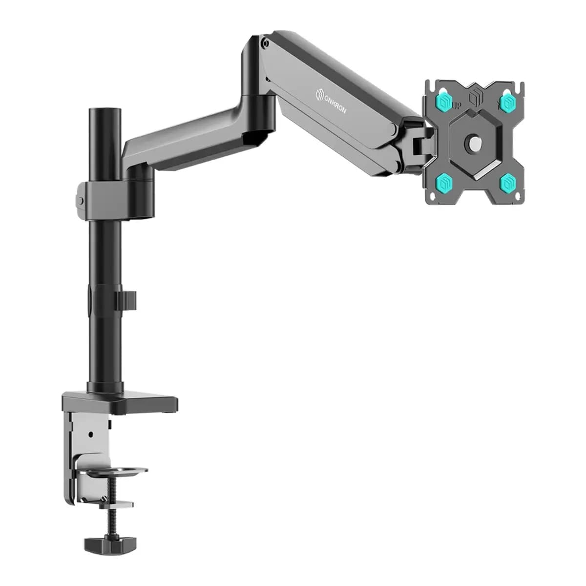 ONKRON Nosač za monitor Single Monitor Desk Mount, 13–34", do 12 kg, crni