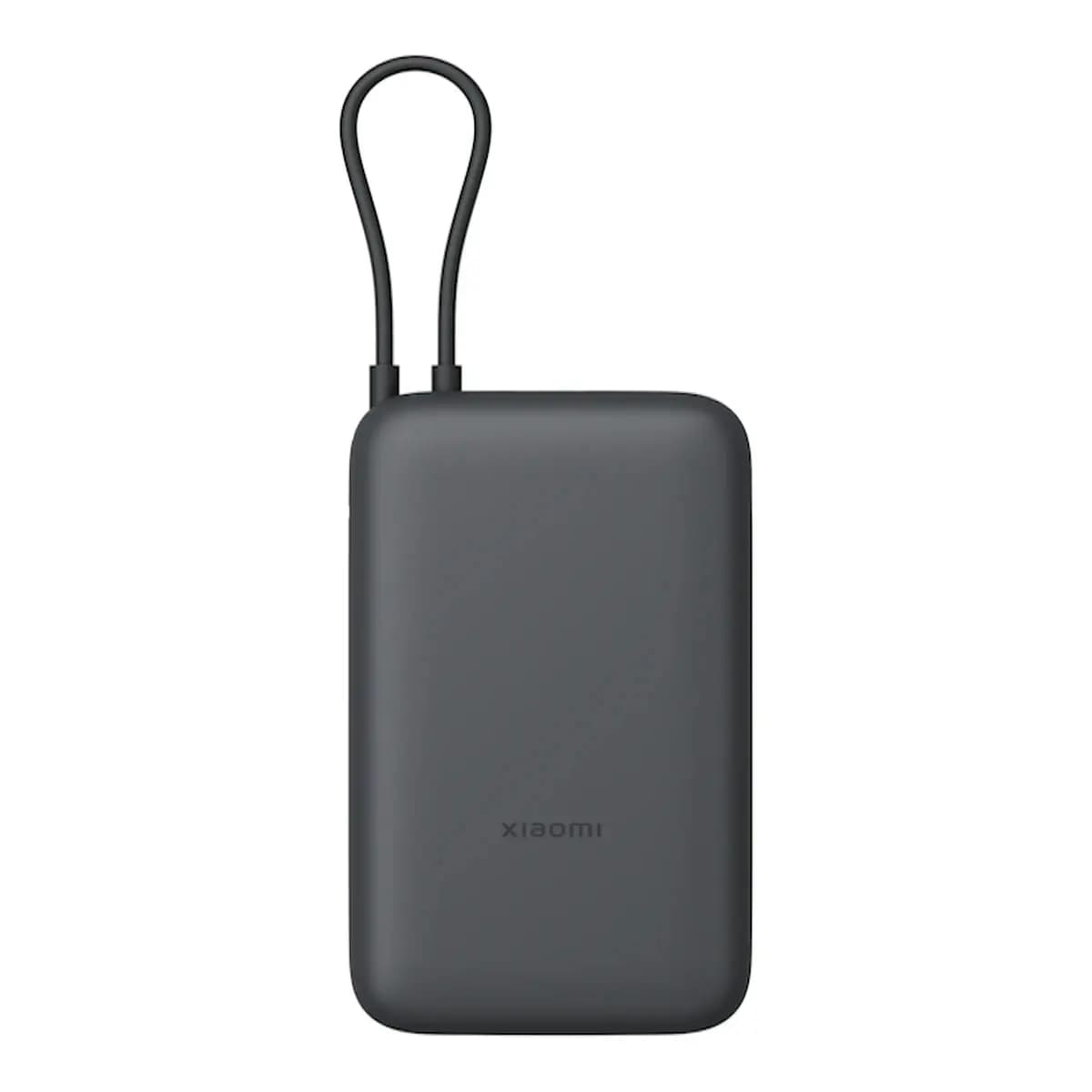 Xiaomi powerbank 20000 mAh integrisani kabl, sivi