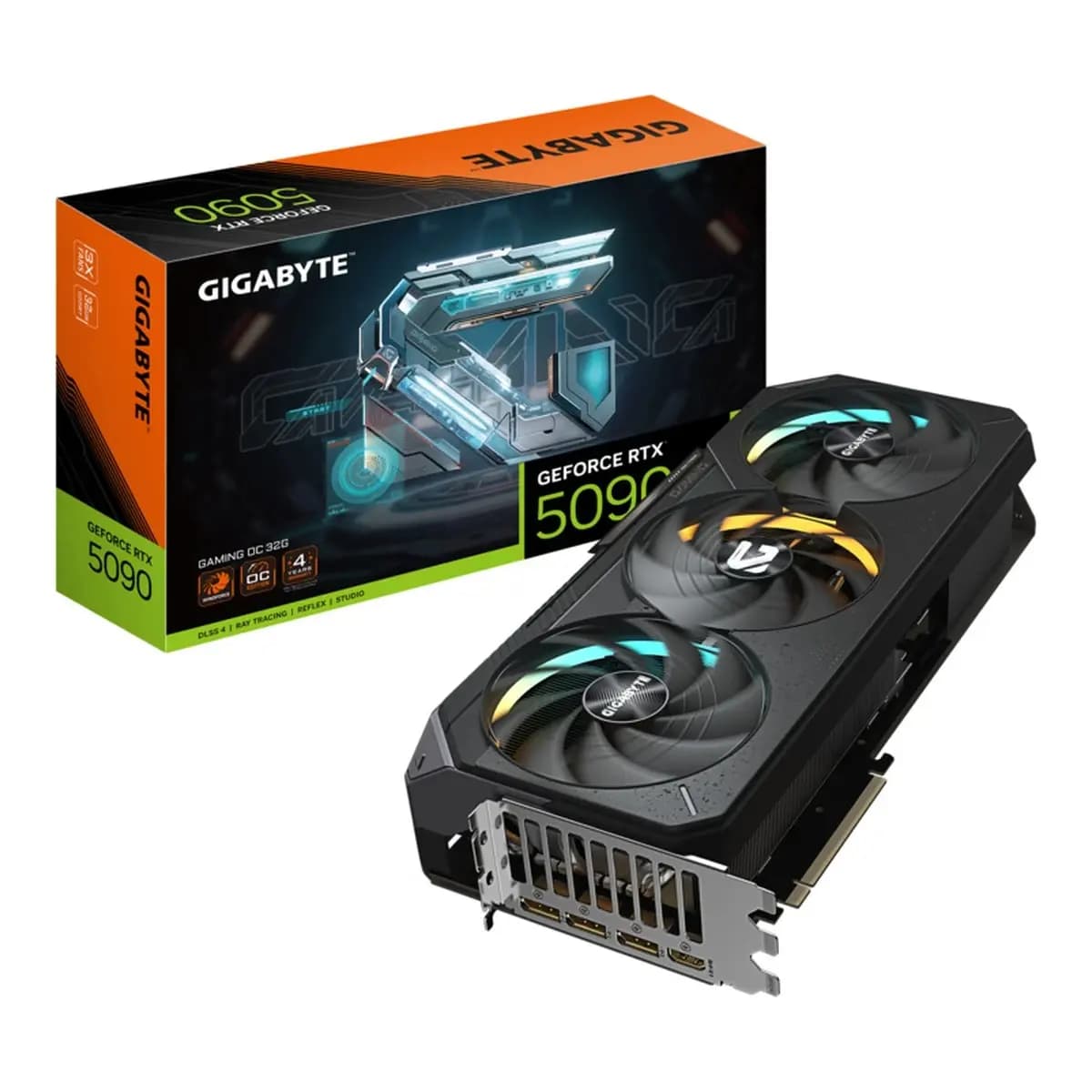 Gigabyte 5090 Gaming OC 32GB32GB GDDR7, 512-bit3x DP, 1xHDMI